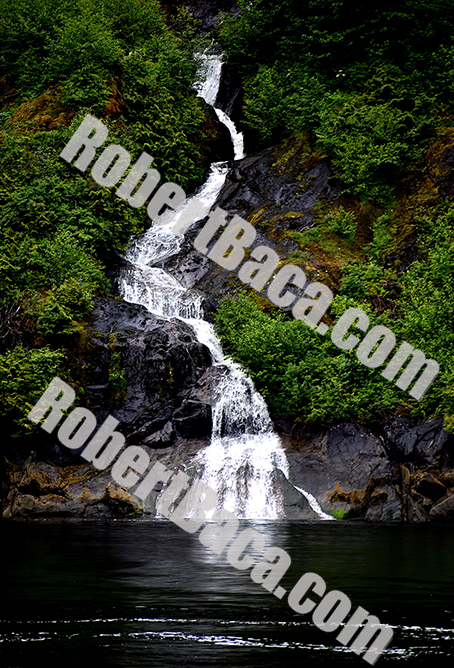 Alaskan Waterfall