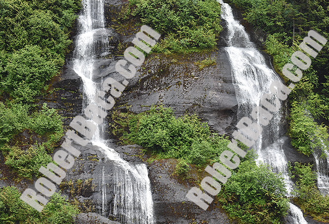 Alaska - Waterfall and Rocks