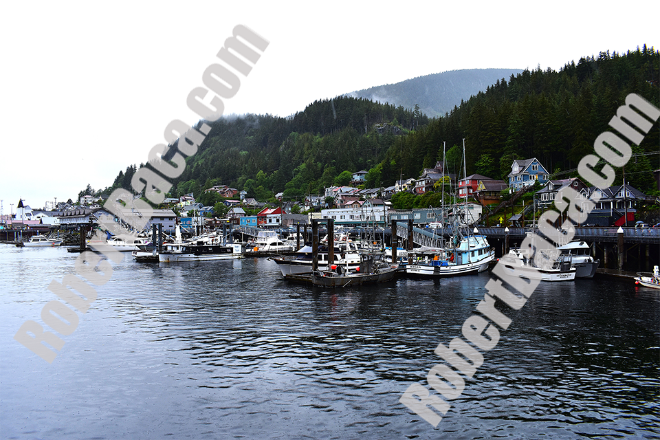Docked Boats - Alaska