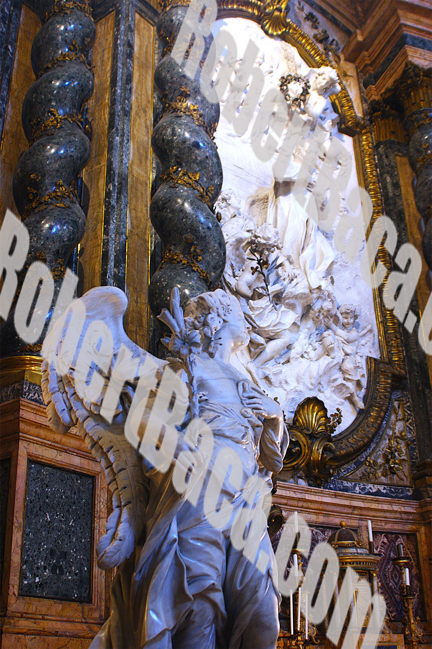 Rome - Church Statue