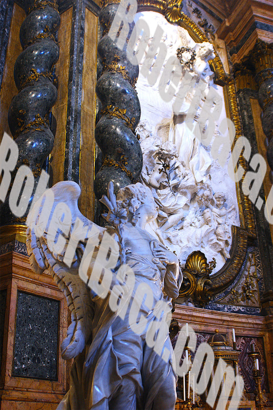 Rome - Church Statue