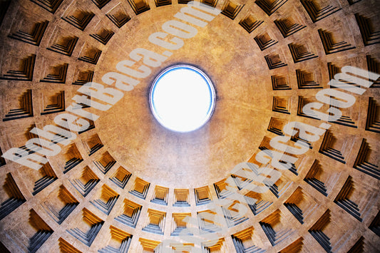 Rome - Pantheon in Skylight