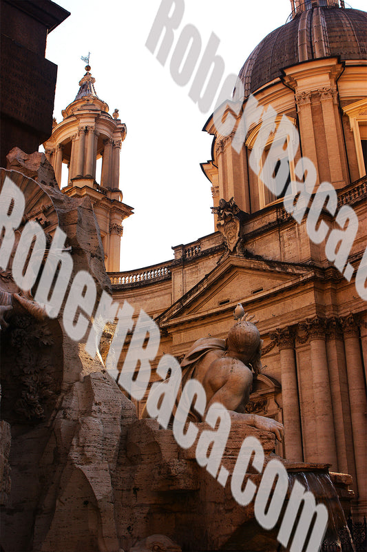 Rome - Piazza Navona Contrast