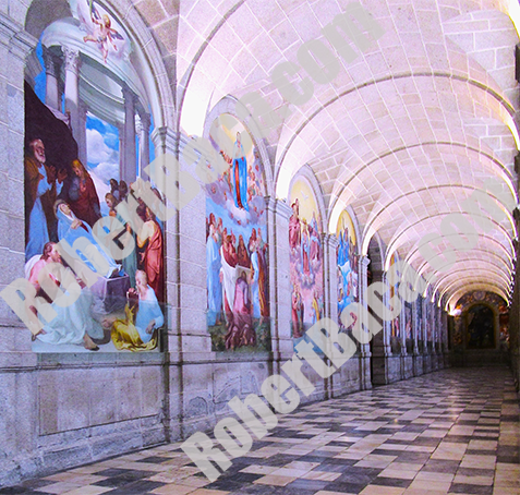 Castle Hallway - Madrid, Spain