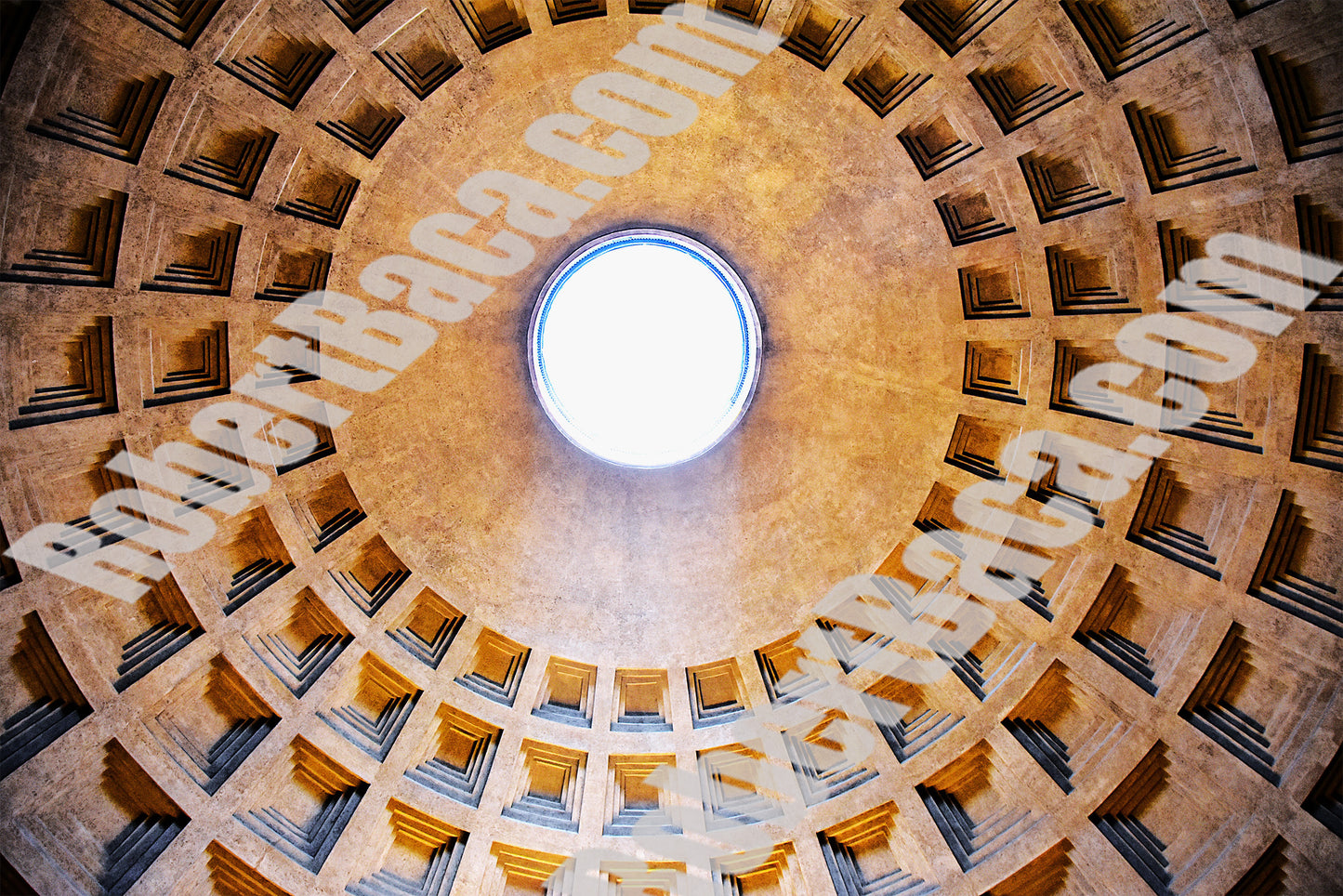 Rome - Pantheon in Skylight