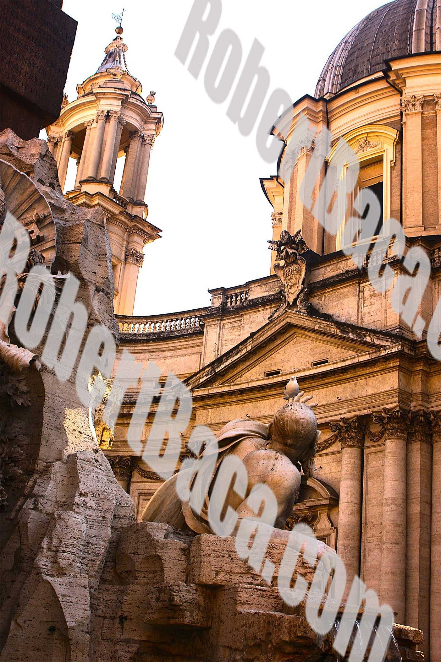 Rome - Piazza Navona Entry View