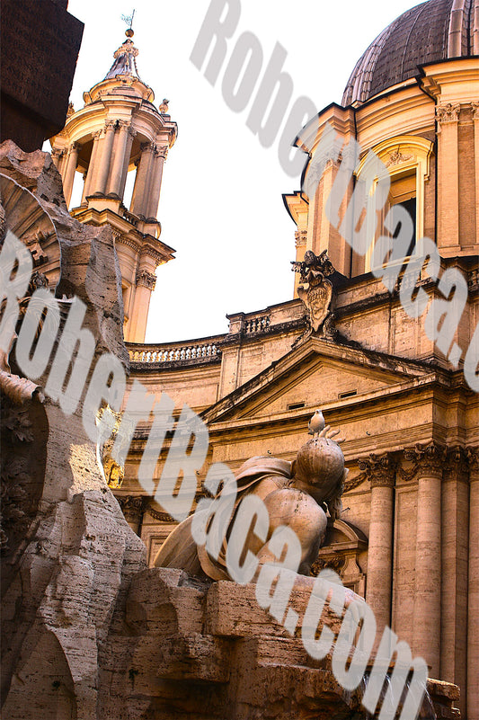 Rome - Piazza Navona Entry View